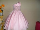 vestido de organza